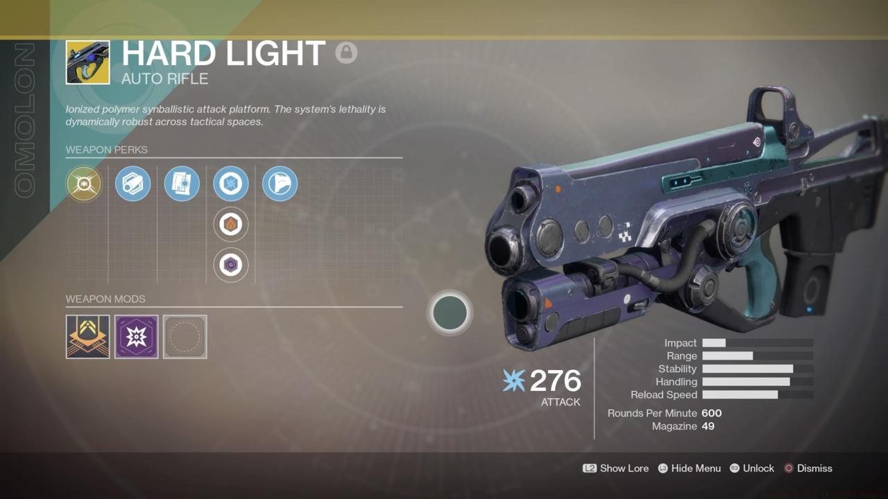 Hard Light: Elemental Auto Rifle